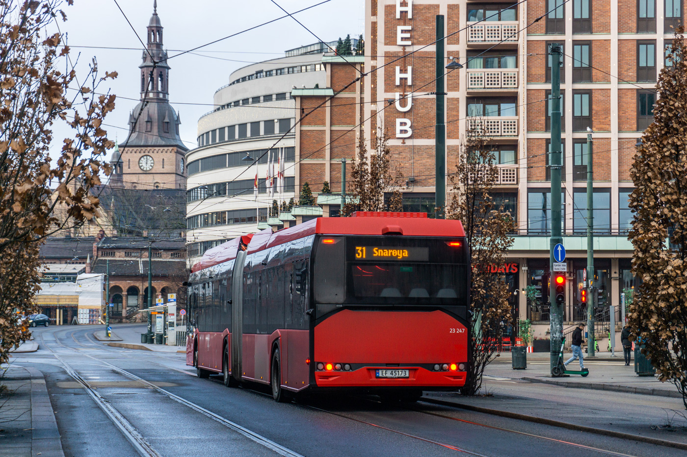 Норвегия, Solaris Urbino IV 18 electric № 23247