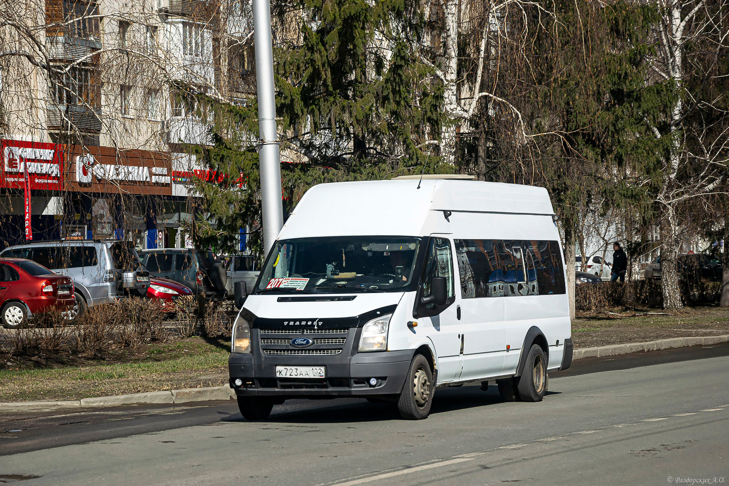 Башкортостан, Нижегородец-222702 (Ford Transit) № К 723 АА 102