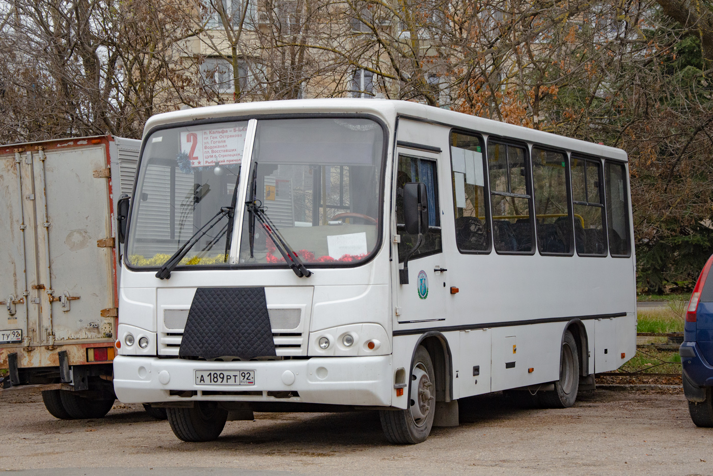 Севастополь, ПАЗ-320402-04 № А 189 РТ 92