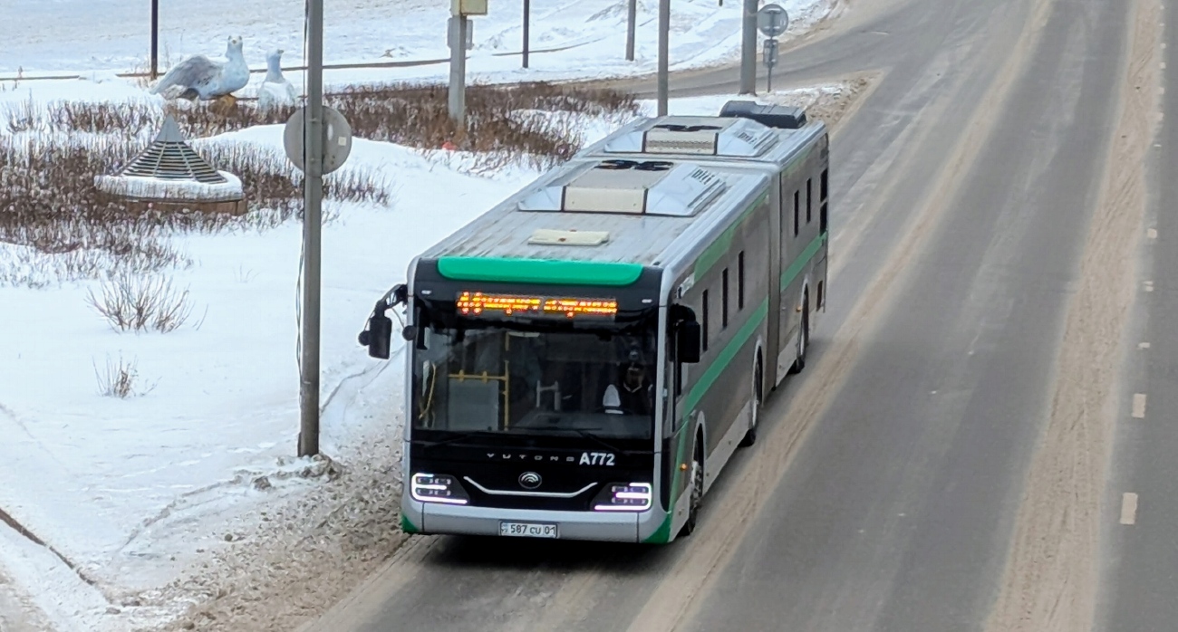 Астана, Yutong ZK6180HG (QazTehna) № A772