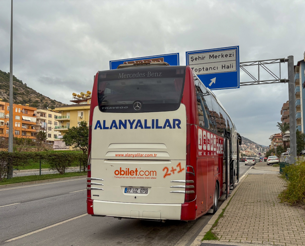 Турция, Mercedes-Benz Travego II 15SHD facelift № 07 UZ 070