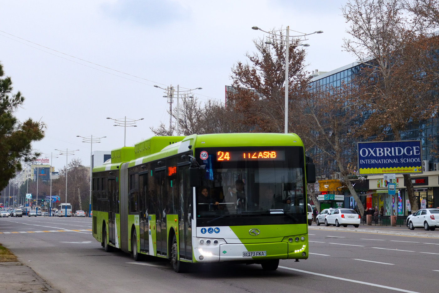 Узбекистан, King Long XMQ6180G № 02538