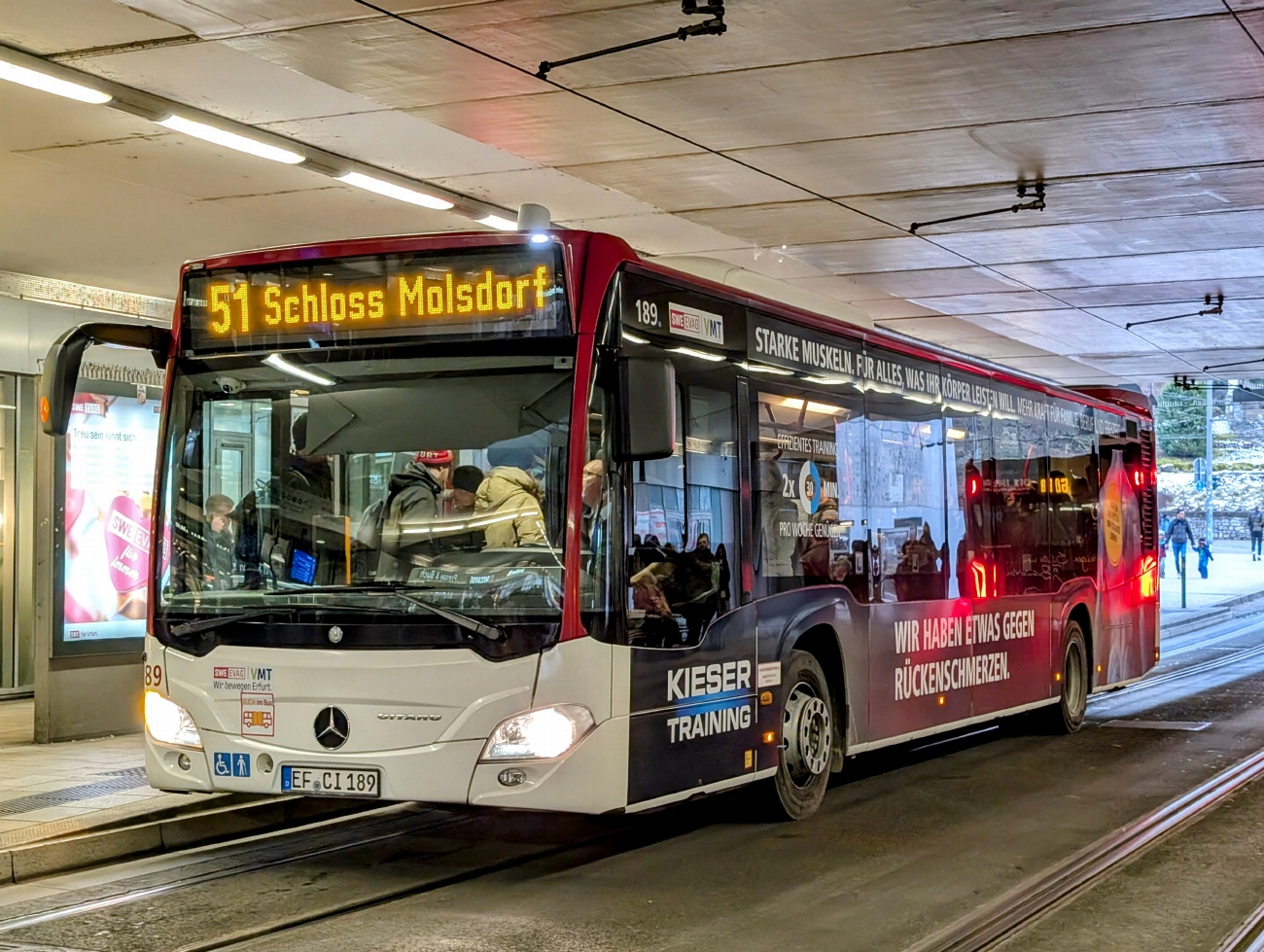 Тюрингия, Mercedes-Benz Citaro C2 № 189