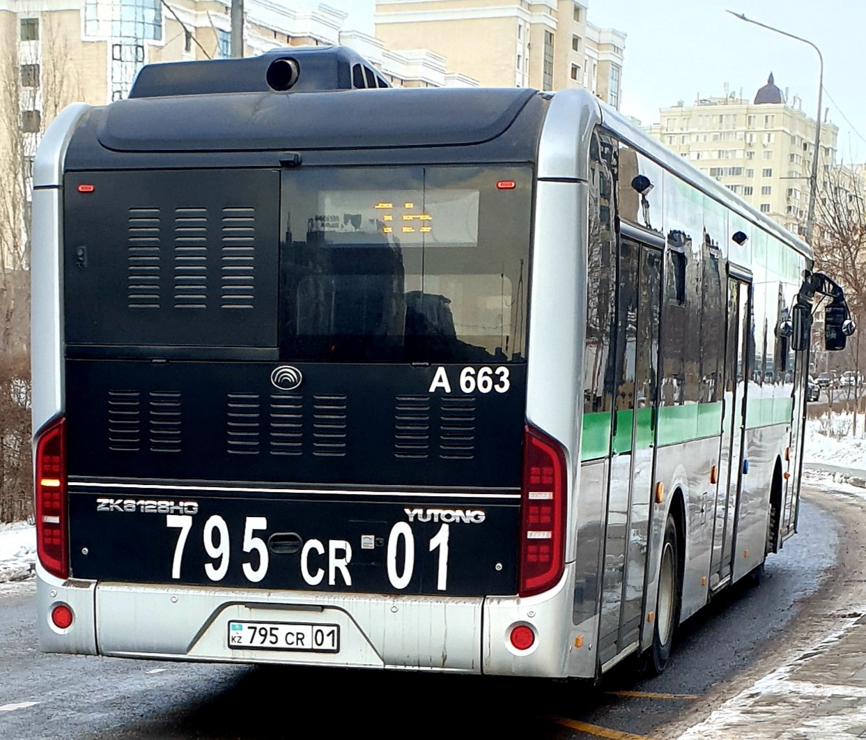 Астана, Yutong ZK6128HG (QazTehna) № A663