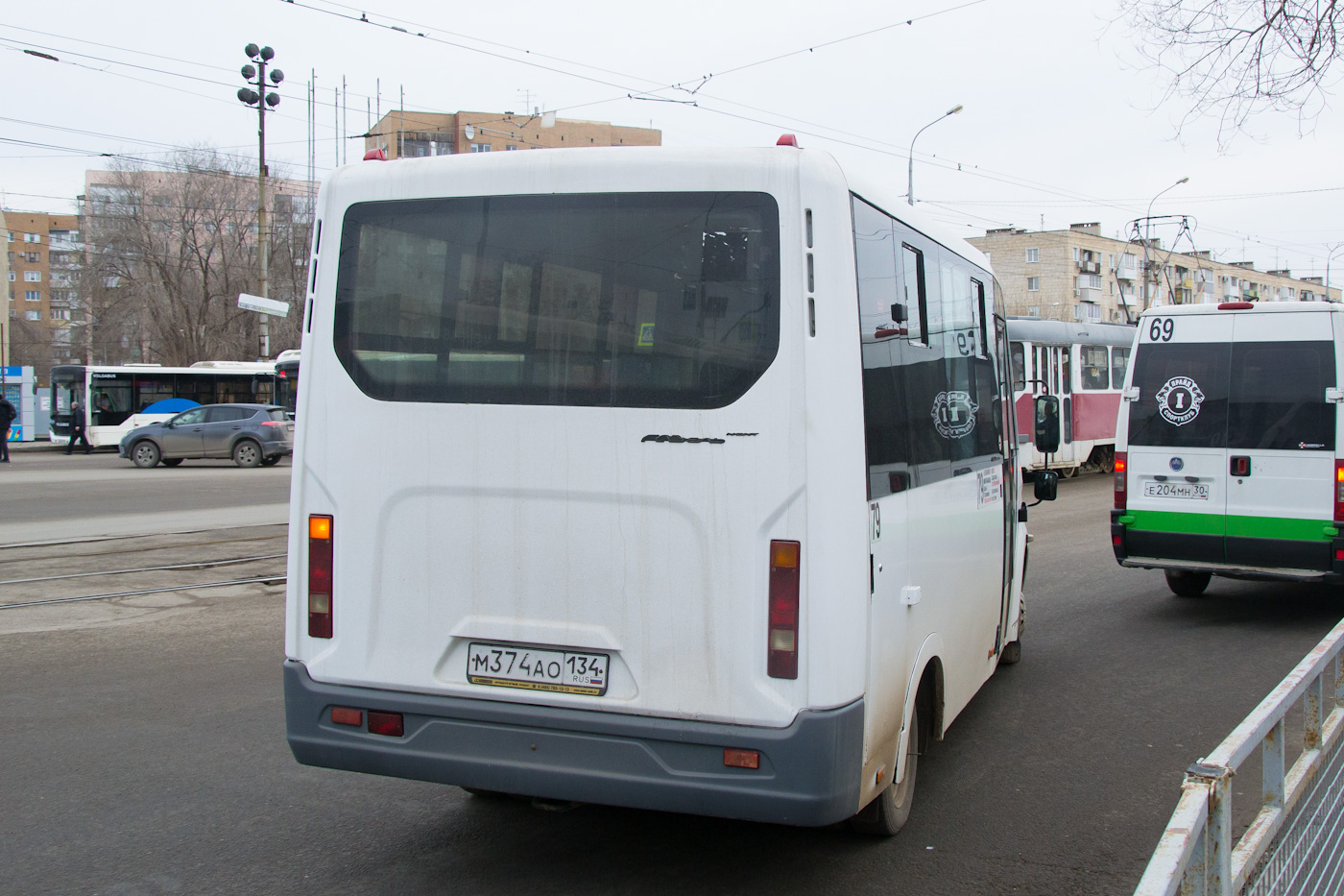 Volgograd region, GAZ-A63R42 Next # М 374 АО 134