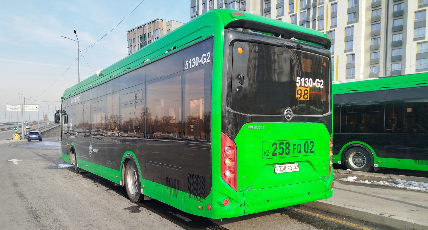 Алматы, Golden Dragon XML6125CE (Hyundai Trans Auto) № 5130-G2