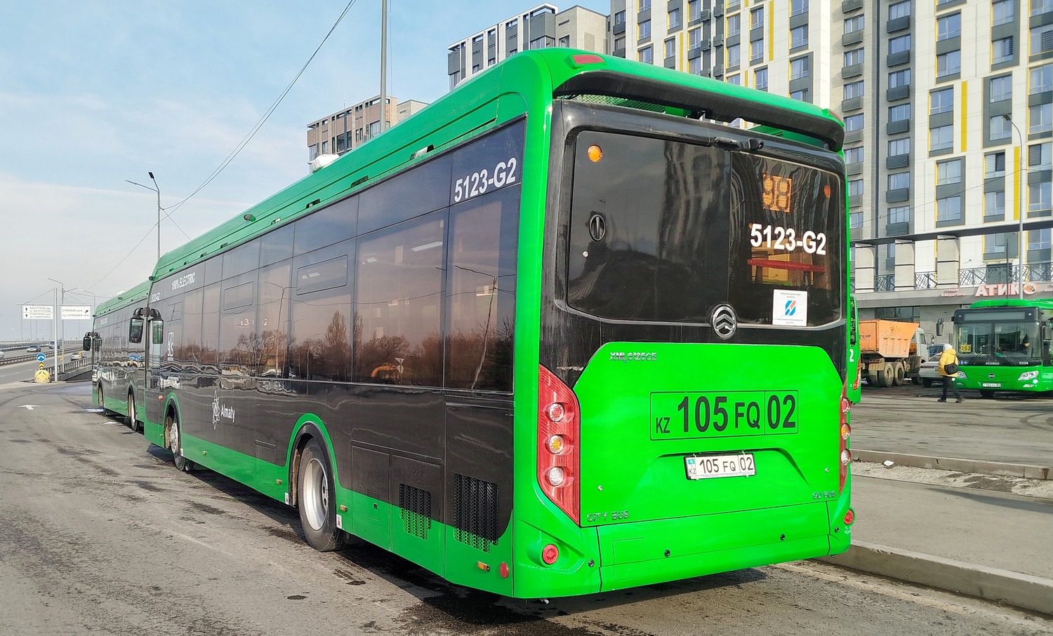 Алматы, Golden Dragon XML6125CE (Hyundai Trans Auto) № 5123-G2