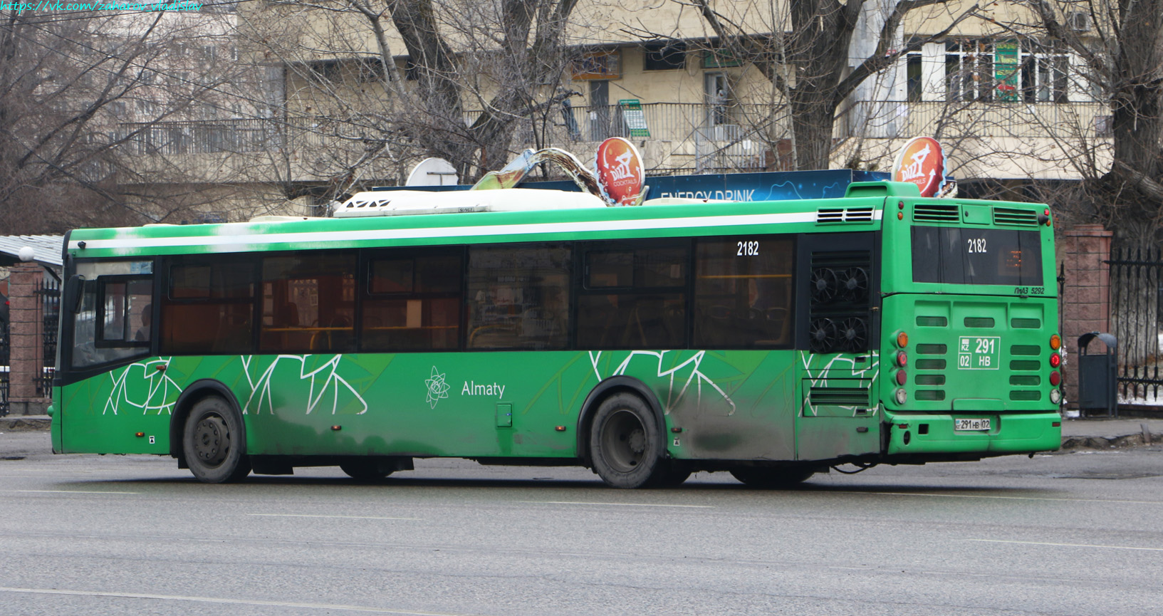 Алматы, ЛиАЗ-5292.65 № 2182