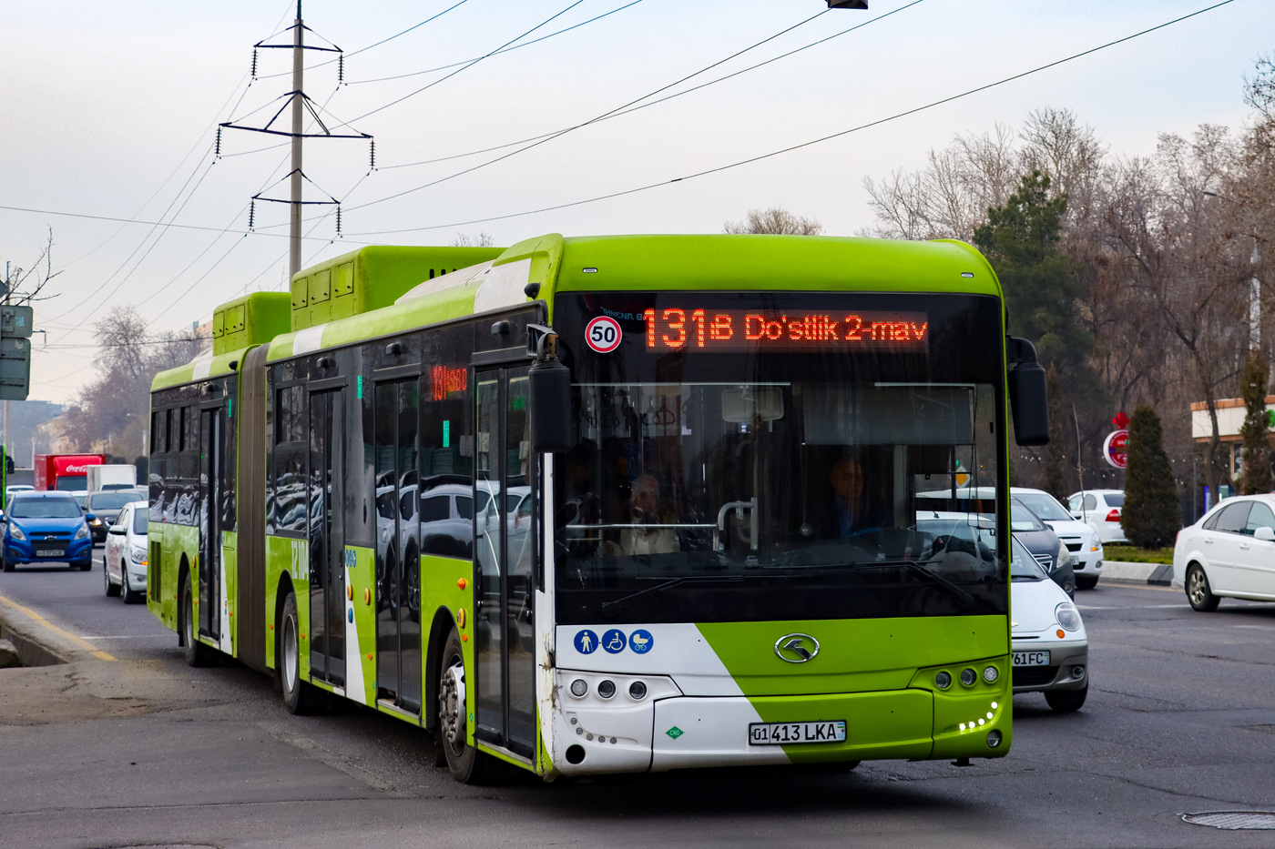 Узбекистан, King Long XMQ6180G № 12104