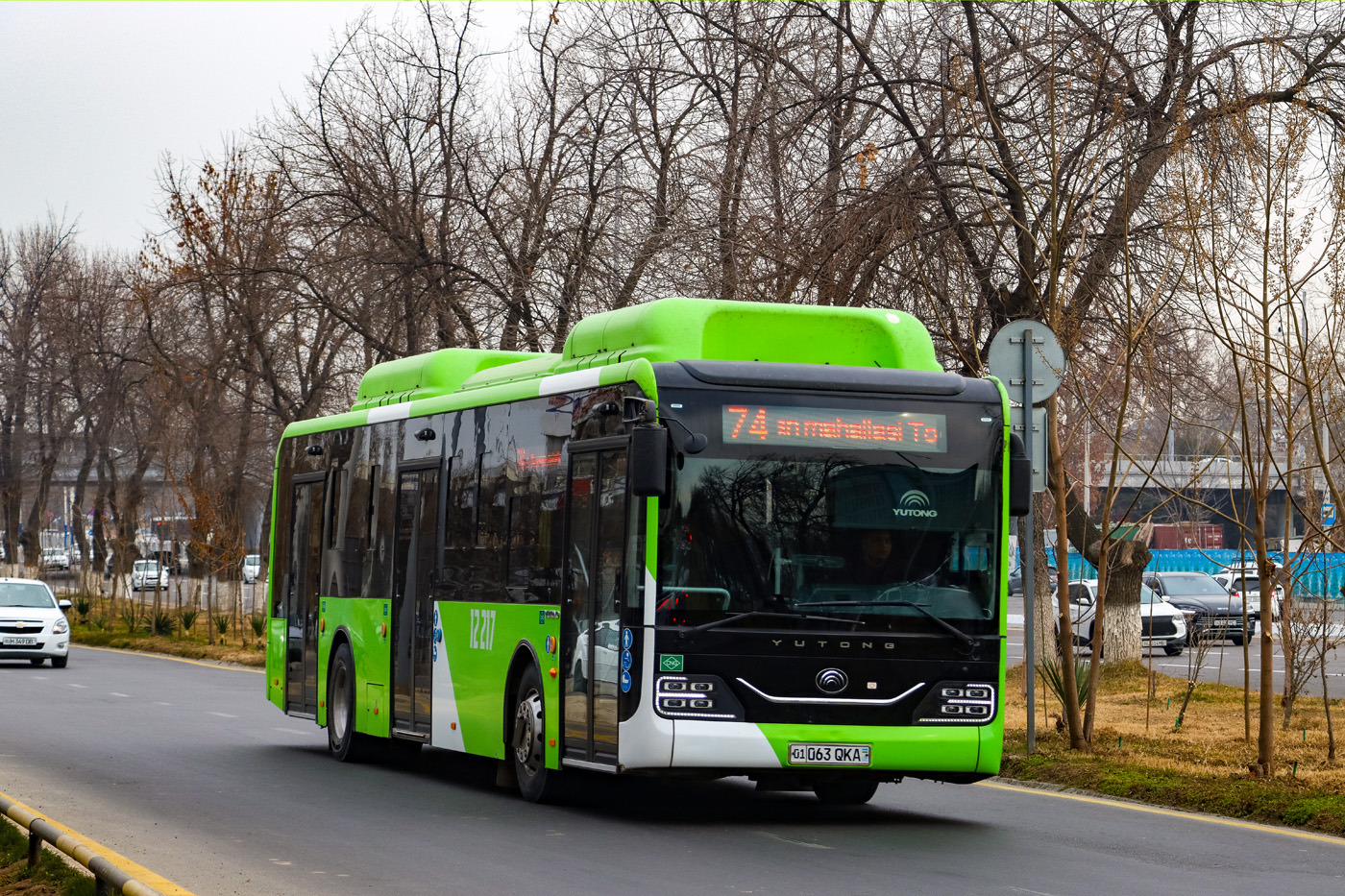 Узбекистан, Yutong ZK6126HG № 12217