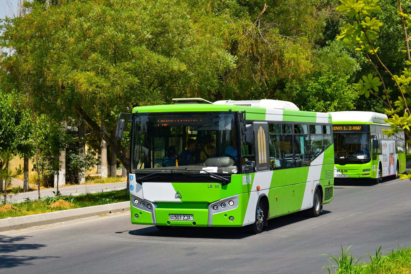 Узбекистан, SAZ LE60 № 08349