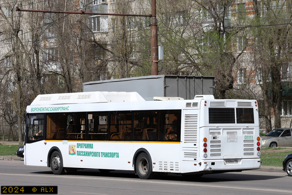 Voronezh region, LiAZ-5292.67 (CNG) # 01111