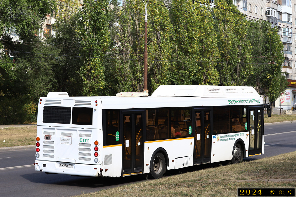 Voronezh region, LiAZ-5292.67 (CNG) # 01111