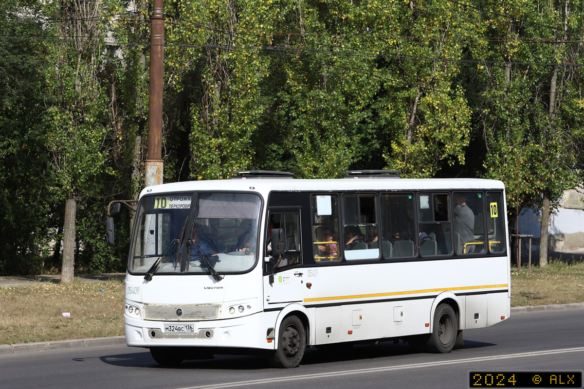 Воронежская область, ПАЗ-320412-05 "Вектор" № 05409