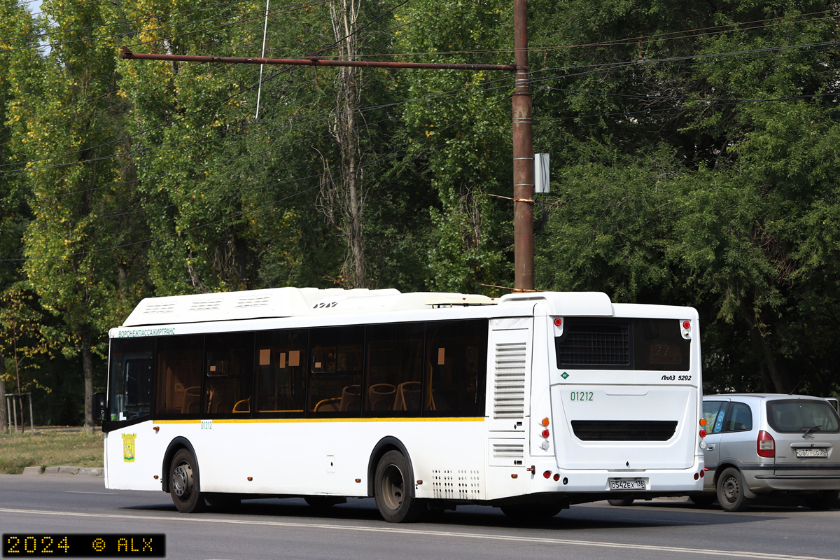 Воронежская область, ЛиАЗ-5292.67 (CNG) № 01212 Воронежская область, ЛиАЗ-5292.67 (CNG) № 01212