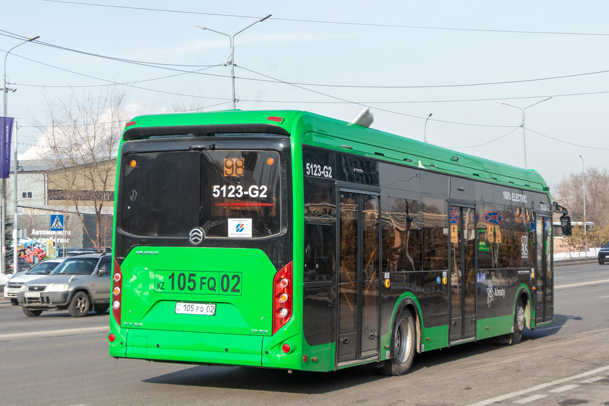 Алматы, Golden Dragon XML6125CE (Hyundai Trans Auto) № 5123-G2
