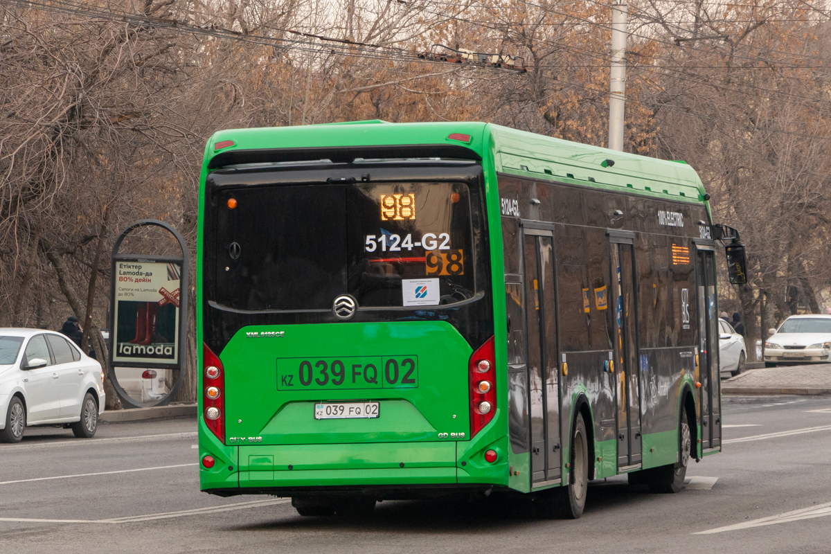 Алматы, Golden Dragon XML6125CE (Hyundai Trans Auto) № 5124-G2