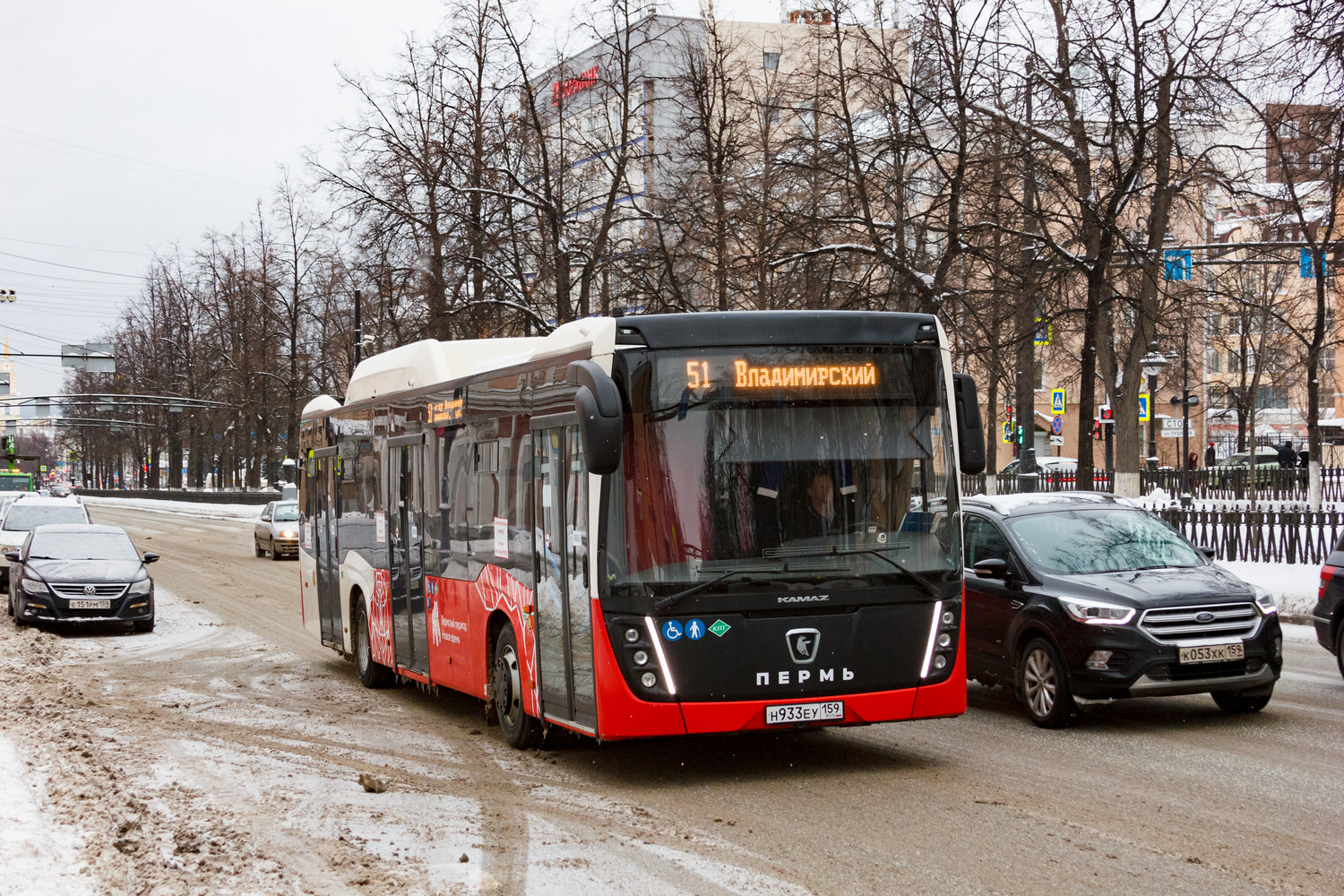 Пермский край, НефАЗ-5299-40-57 (CNG) № Н 933 ЕУ 159