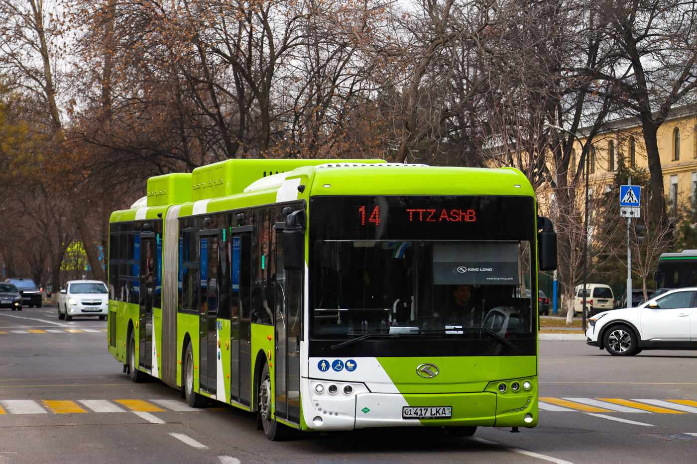 Узбекистан, King Long XMQ6180G № 02565