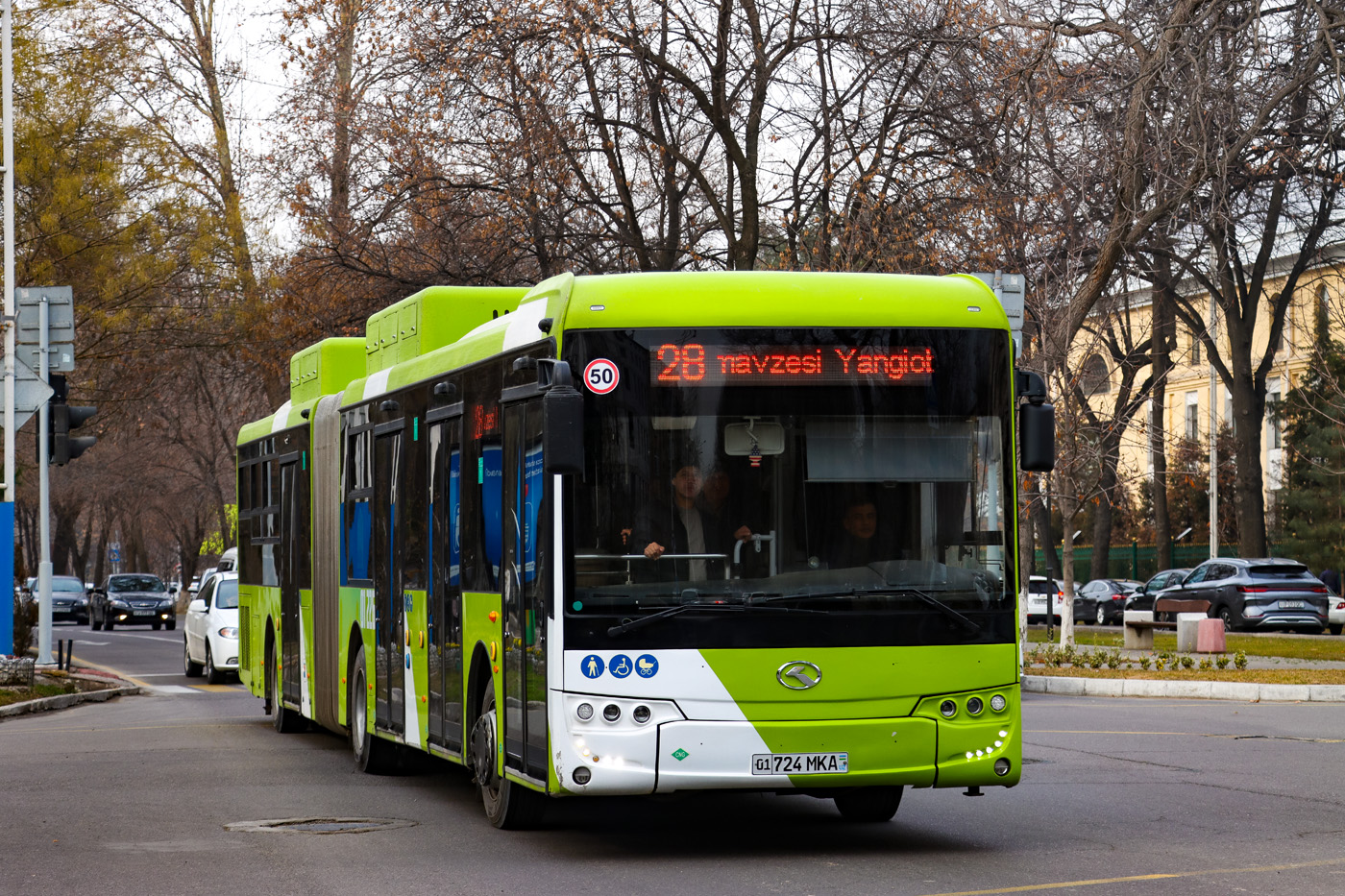 Узбекистан, King Long XMQ6180G № 01226