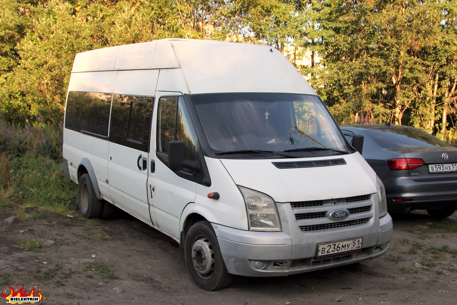 Мурманская область, ПАЗ-3030 (Ford Transit) № В 236 МУ 51