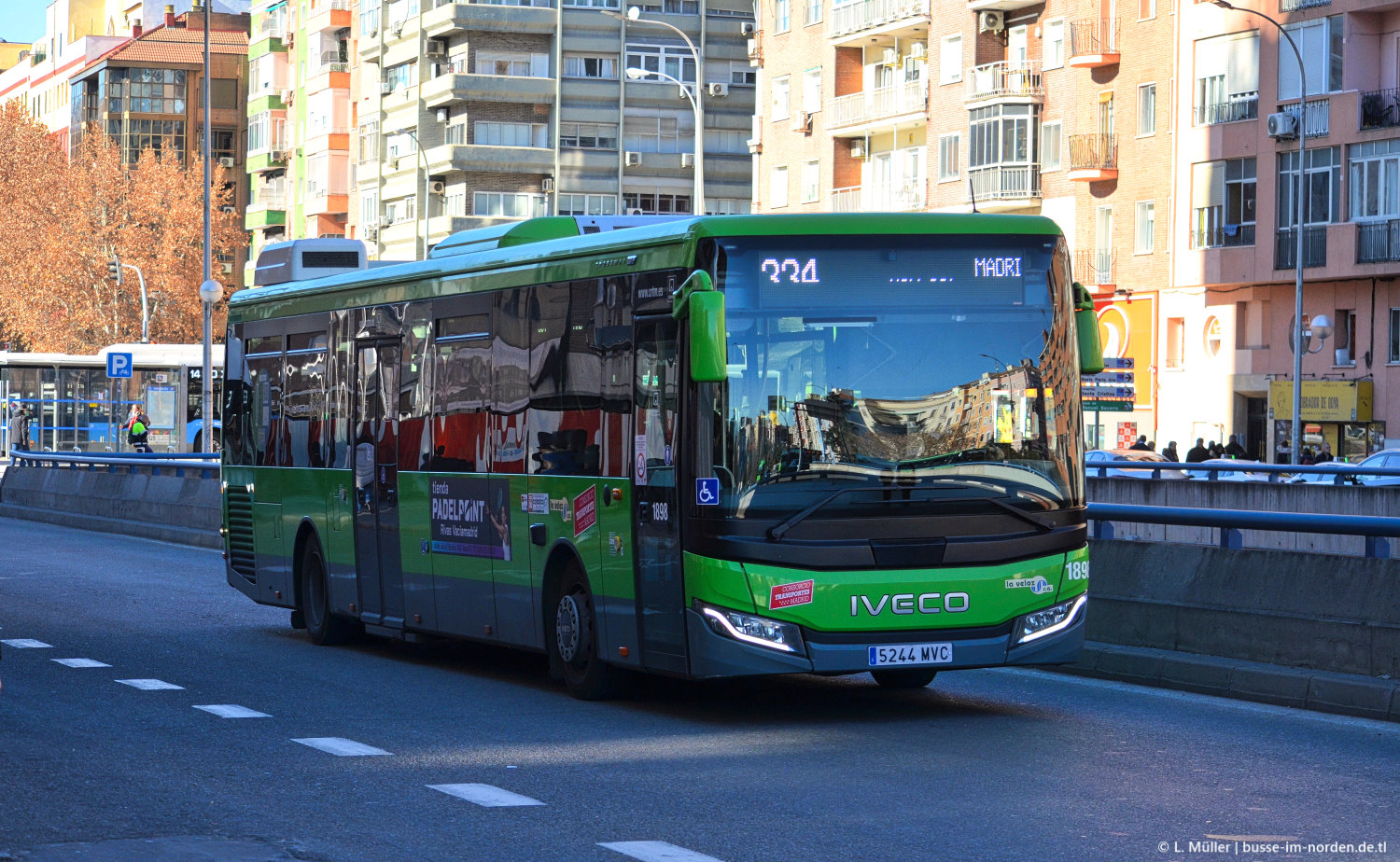 Испания, IVECO Crossway LE LINE 13M Hybrid № 1898