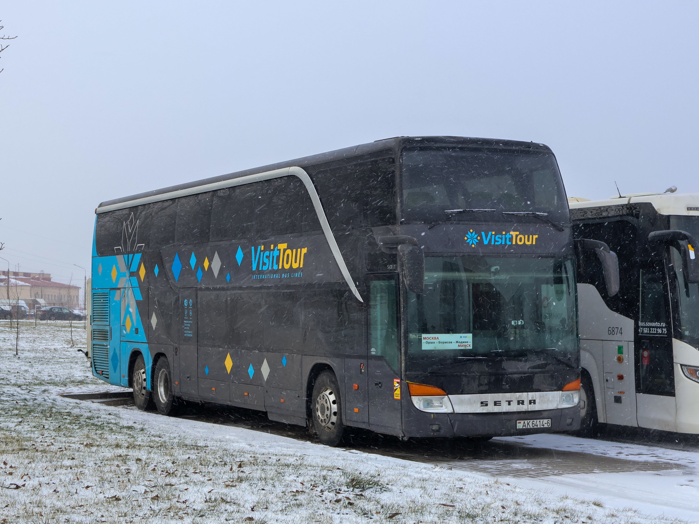 Могилёвская область, Setra S431DT № АК 6414-6 Могилёвская область, Setra S431DT № АК 6414-6