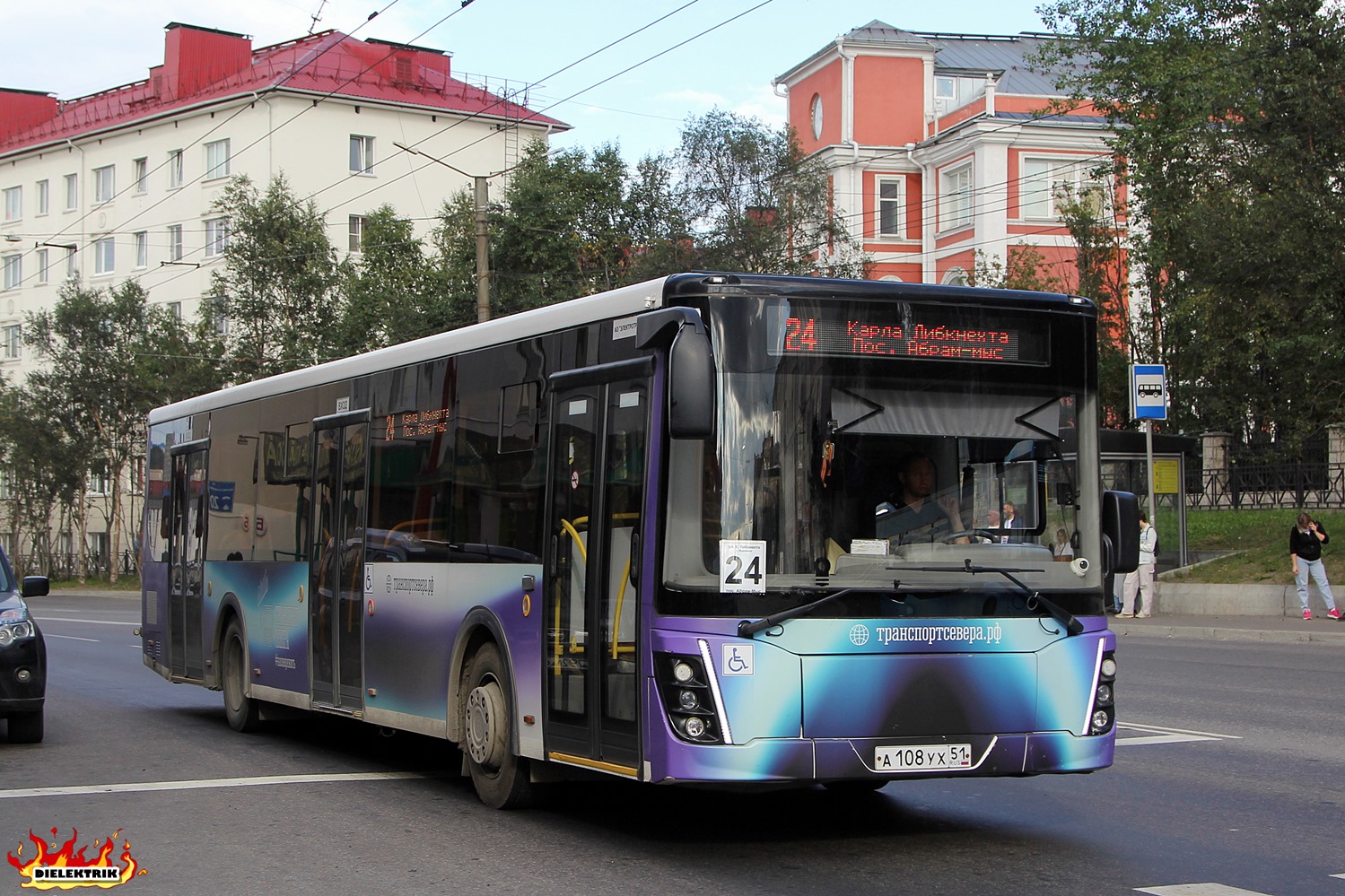 Мурманская область, ЛиАЗ-5292.65 № А 108 УХ 51