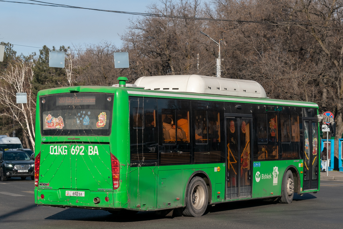 Кыргызстан, Zhong Tong LCK6105HGC Fashion № 01 692 BA