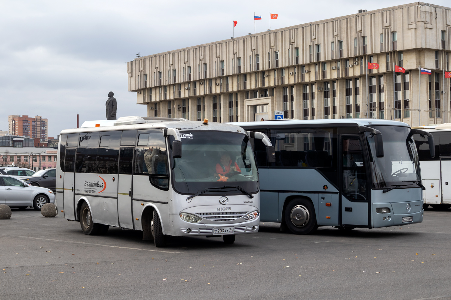 Тульская область, Higer KLQ6758 № У 203 АХ 71