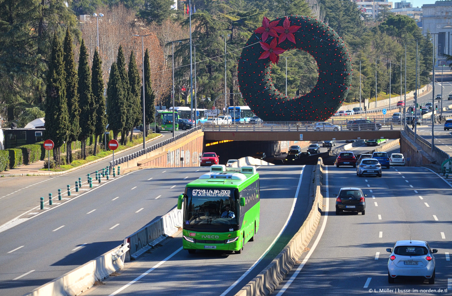 Испания, IVECO Crossway LINE 13M Hybrid № 186