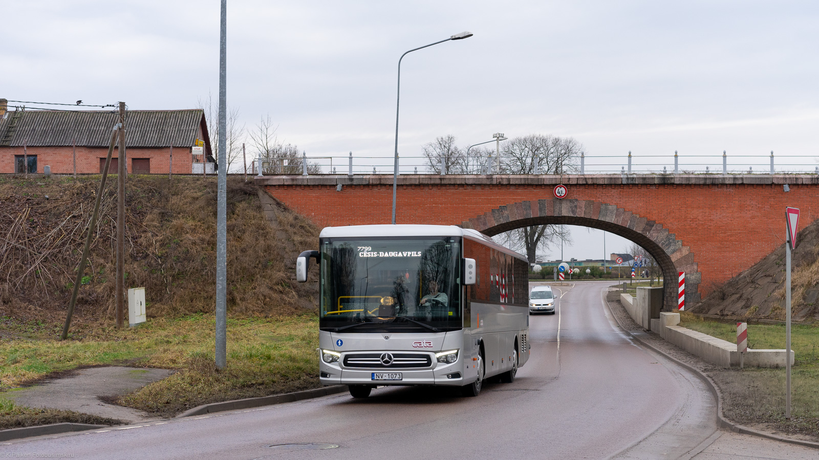 Lettország, Mercedes-Benz Intouro III sz.: NV-1073