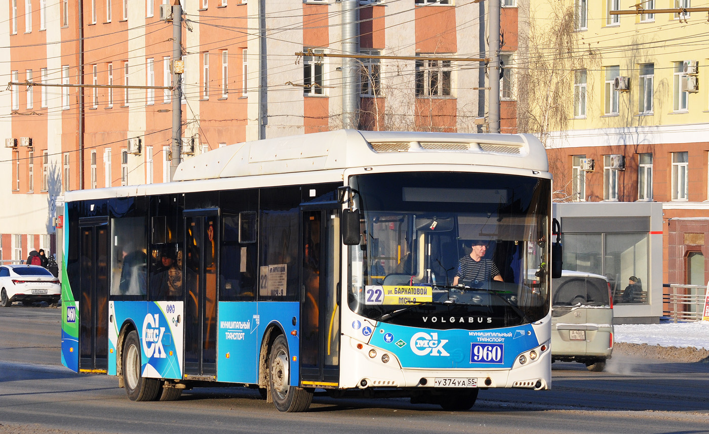 Омская область, Volgabus-5270.G2 (CNG) № 960