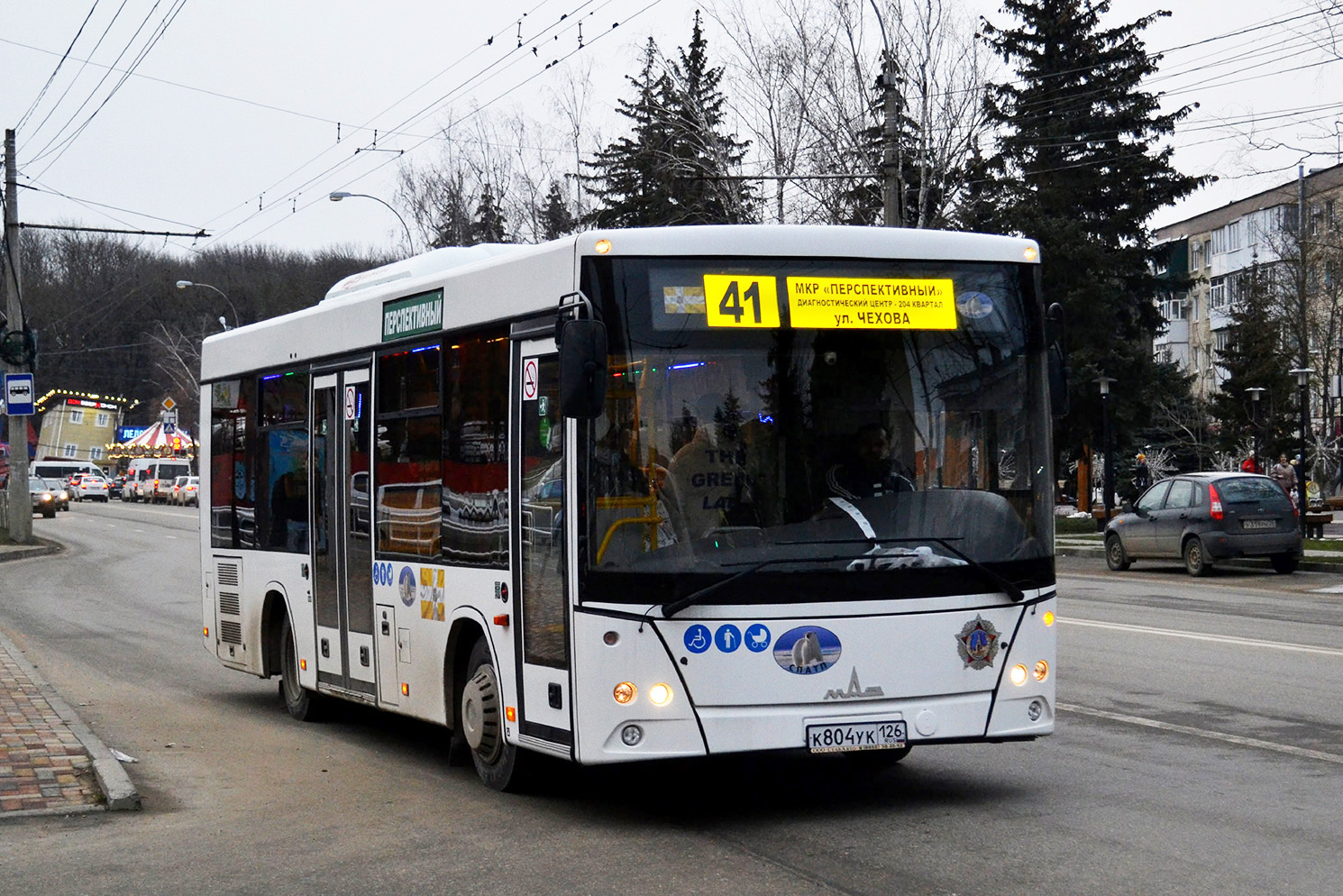 Ставропольский край, МАЗ-206.086 № К 804 УК 126