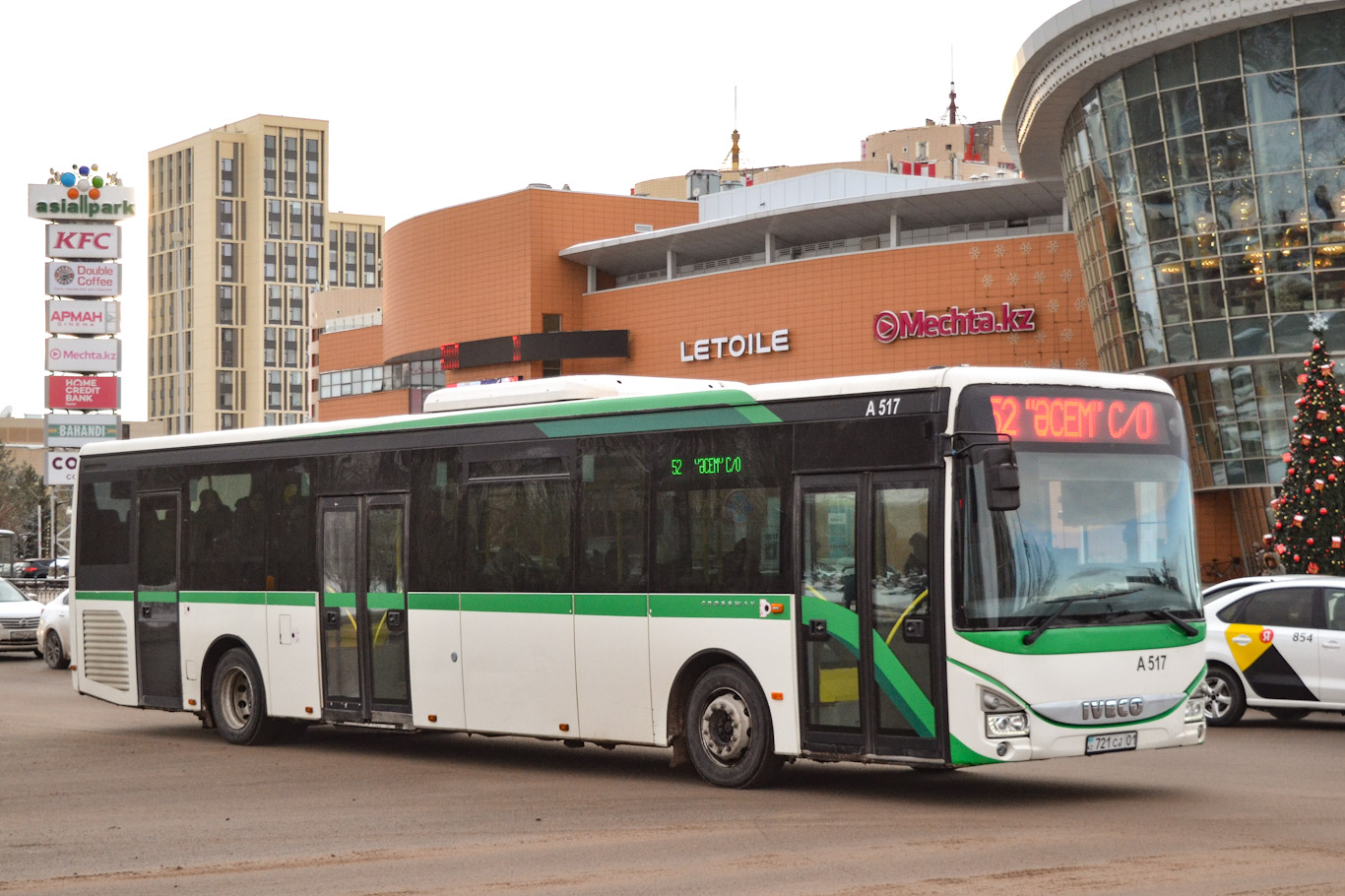 Астана, IVECO Crossway LE 13M (СарыаркаАвтоПром) № A517