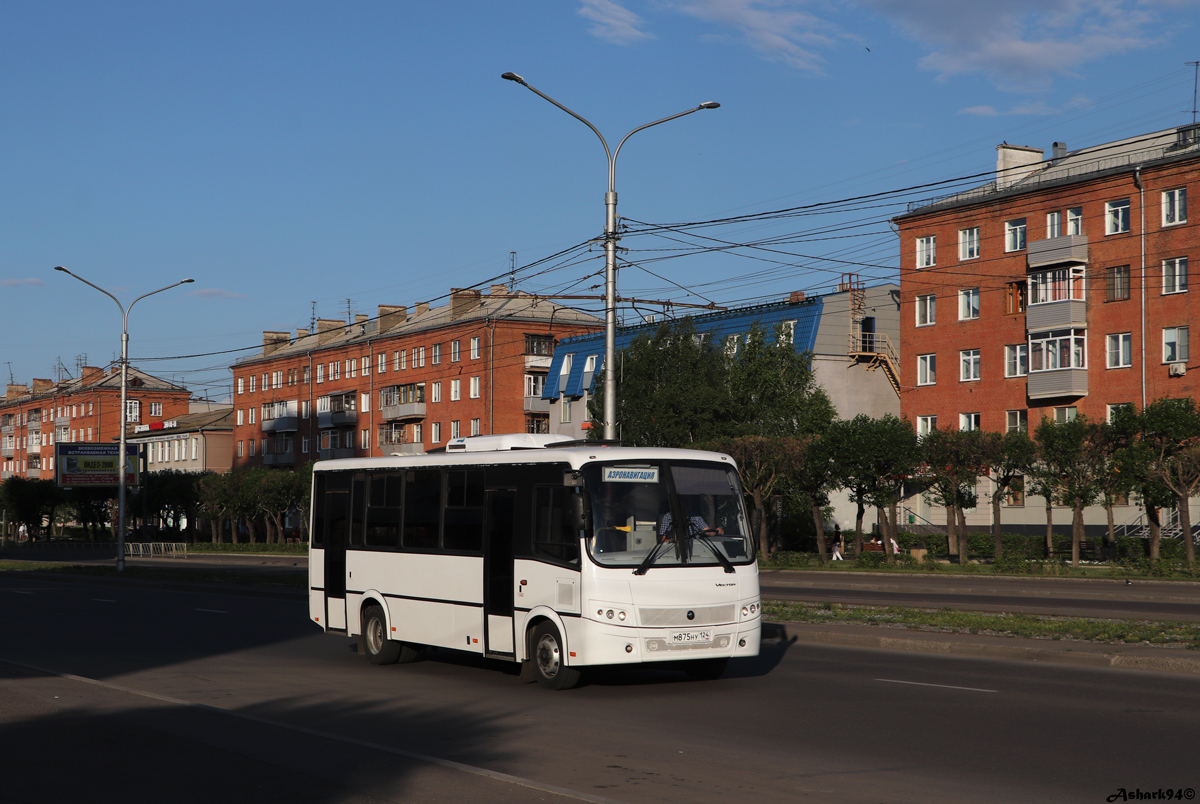 Красноярский край, ПАЗ-320412-04 "Вектор" № М 875 НУ 124