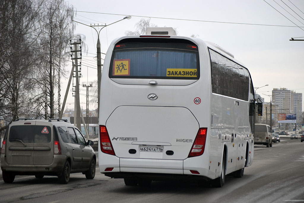 Татарстан, Higer KLQ6122B № А 624 ТА 716