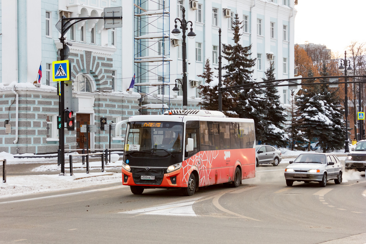 Пермский край, ПАЗ-320455-04 "Vector Next" (межгород) № Н 550 ХВ 159