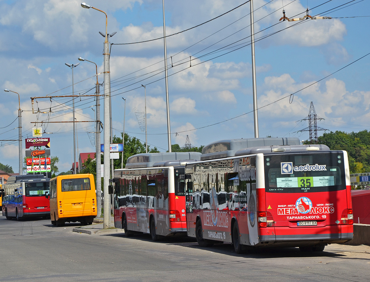 Ternopol region, MAN A21 Lion's City NL273 LPG sz.: BO 8197 BX