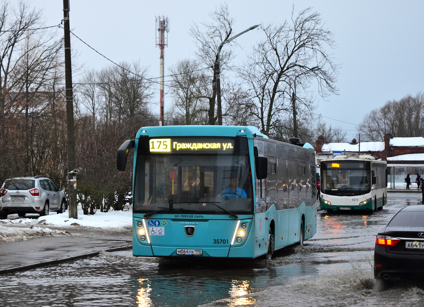 Szentpétervár, NefAZ-5299-40-57 (LNG) sz.: 35701