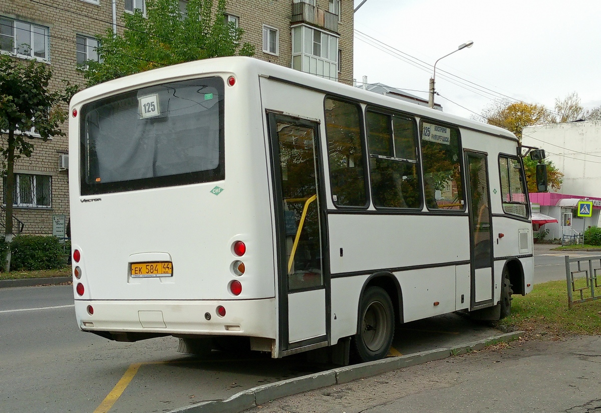 Костромская область, ПАЗ-320302-08 "Вектор" № ЕК 584 44