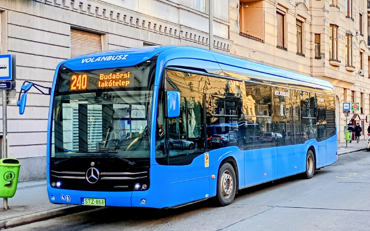 Венгрия, Mercedes-Benz eCitaro № STZ-868