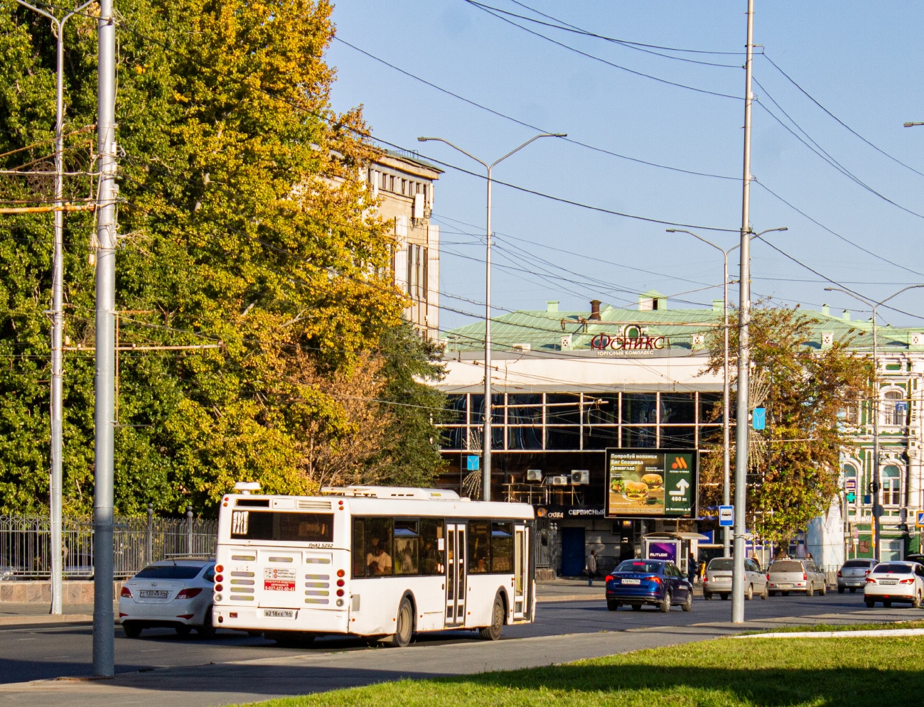 Saratov region, LiAZ-5292.22 (2-2-0) Nr. В 218 ХЕ 164