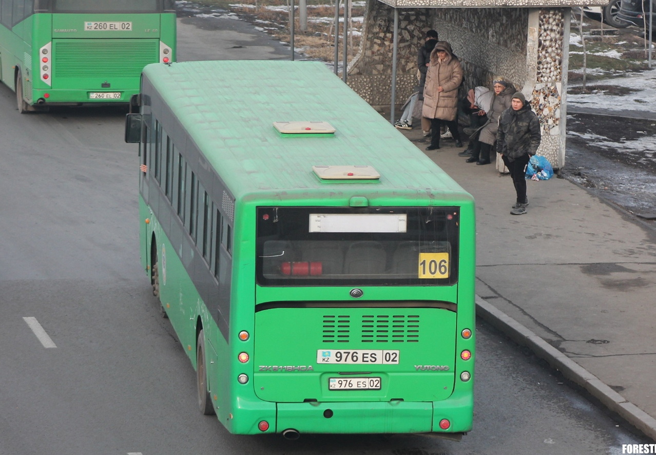 Almaty, Yutong ZK6118HGA # 976 ES 02