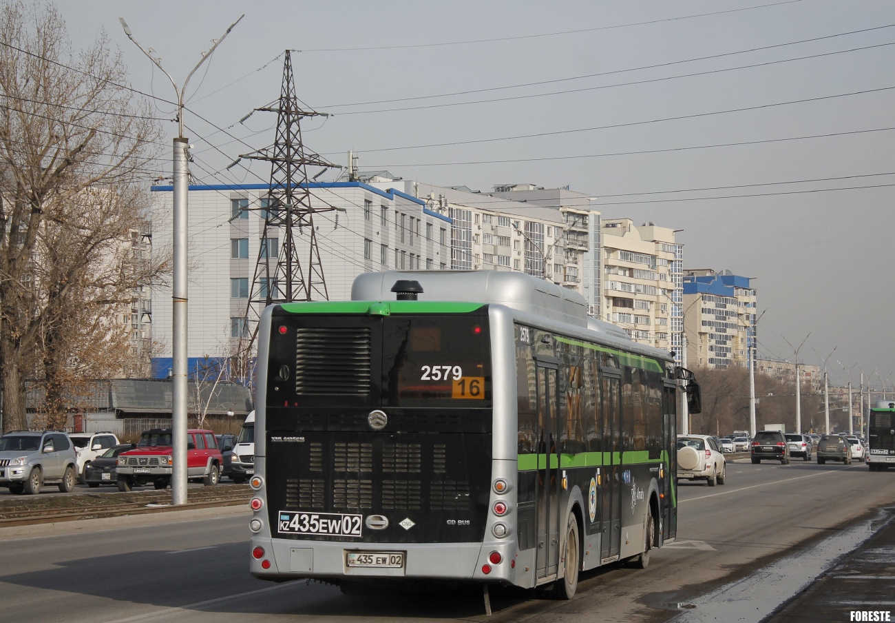 Алматы, Golden Dragon XML6125CN (Hyundai Trans Auto) № 2579