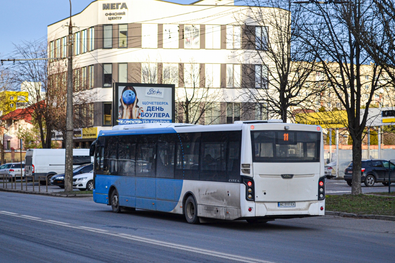 Волынская область, VDL Citea LLE-120.225 № AC 3117 EX