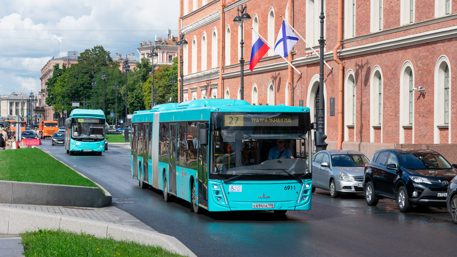 Санкт-Петербург, МАЗ-216.047 № 6911