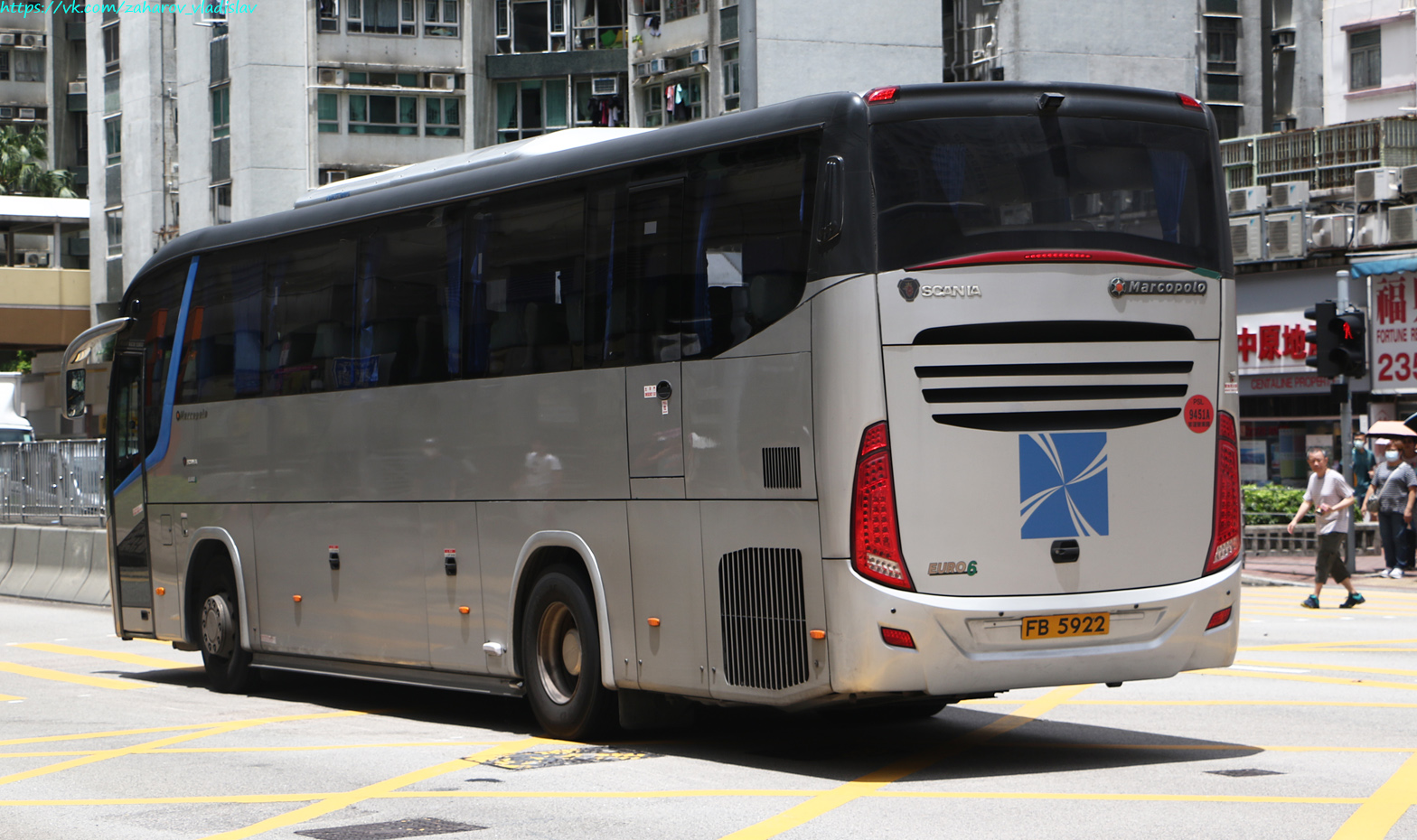 Гонконг, Marcopolo Audace 900 № FB 5922