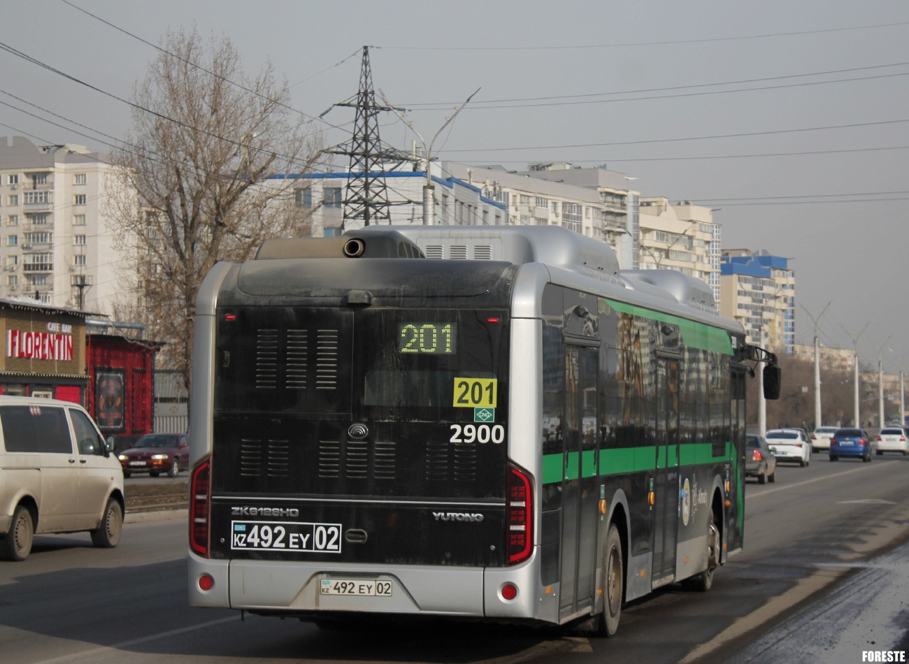 Алматы, Yutong ZK6126HG (QazTehna) № 2900