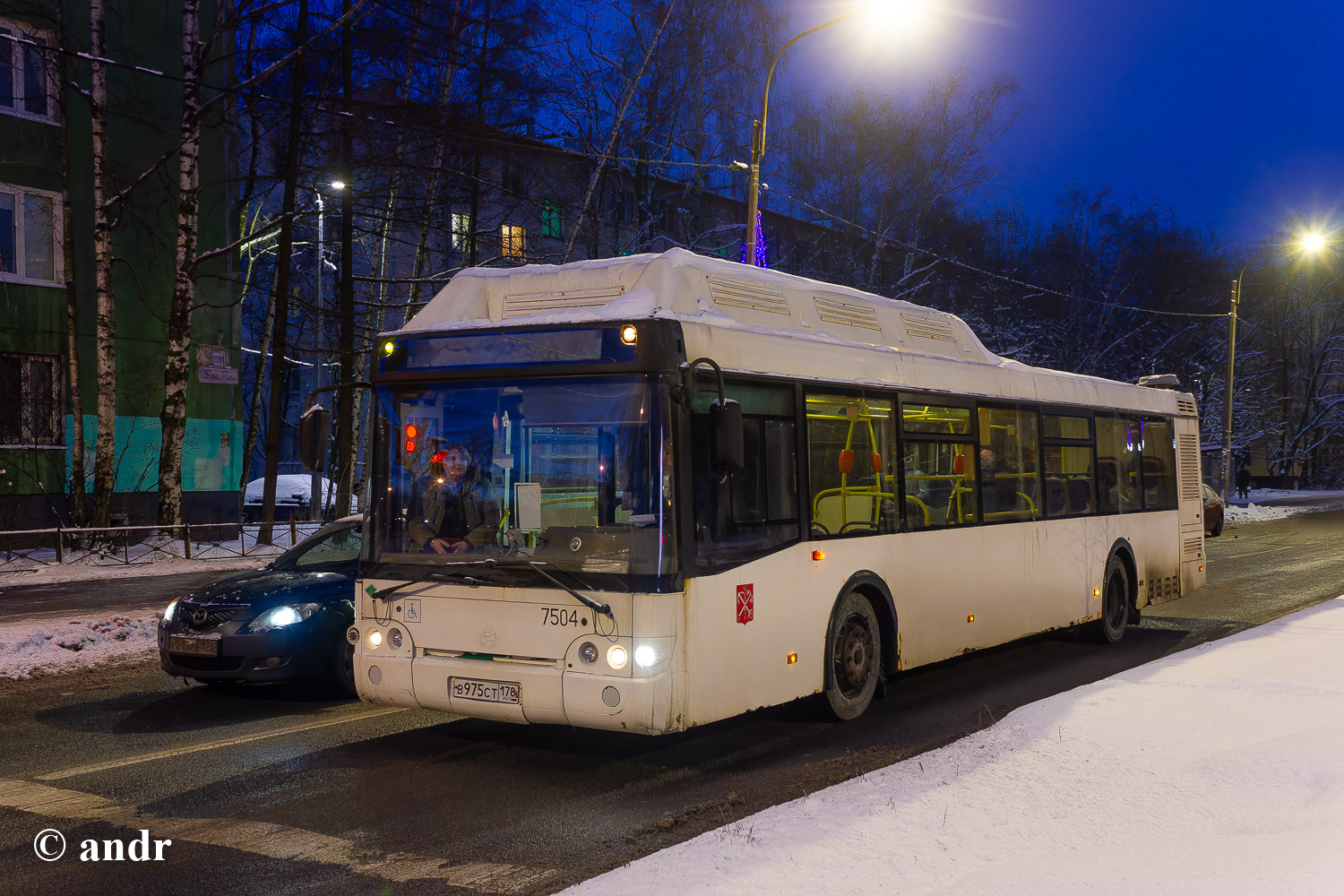 Санкт-Петербург, ЛиАЗ-5292.71 № 7504